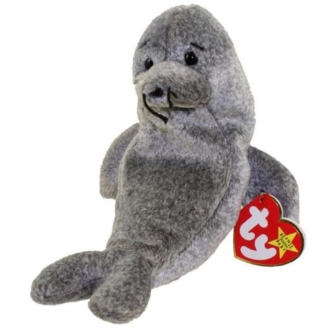 TY Beanie Baby 7" - Slippery the Seal 1999