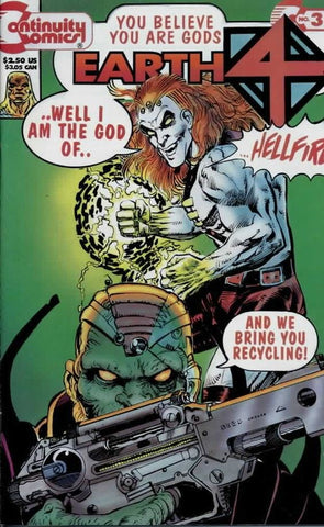 Earth 4 Issue #3 January 1994 Comic Book