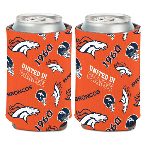Broncos Can Coolie Scatter Print