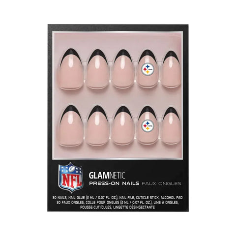 Steelers Glamnetic Press-On Nails