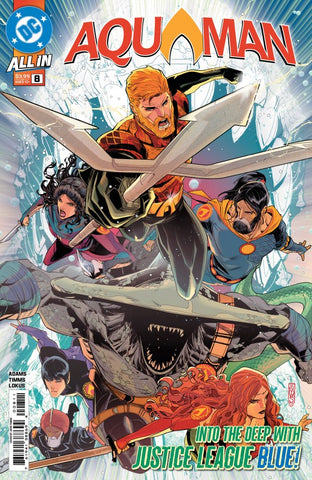 Aquaman Issue #8 August 2025 Cover A Comic Book