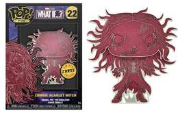Funko Pop Enamel Pin - Marvel's What If...? - Zombie Scarlet Witch 22 Chase Variant
