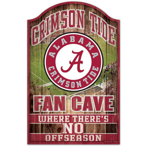 Alabama Wood Sign 11x17 Fan Cave