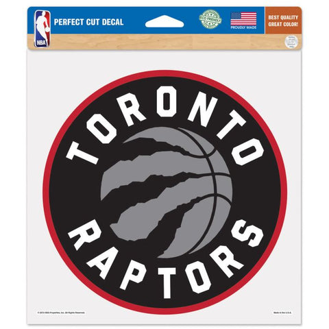 Raptors 8x8 DieCut Decal Color