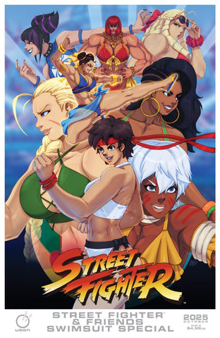 Street Fighter & Friends Swimsuit Special Issue #1 October 2025 Cover C Comic Book