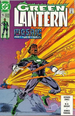Green Lantern Issue #15 August 1991 Comic Book