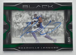 Colts Shaquille Leonard 2023 Panini Black No.III-SL 5/5 Autograph Single Card