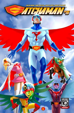 Gatchaman Issue #5 November 2024 Cover A Comic Book