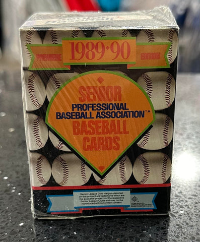 1989-90 Senior Professional Baseball League Premier Edition Box