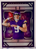 Vikings JJ McCarthy 2024 Panini Photogenic No.152 #129/150 Rookie Single Card