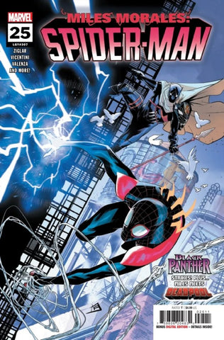 Spider-Man: Miles Morales Issue #25 LGY #307 October 2024 Cover A Comic Book