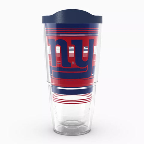 Giants 24oz Hype Stripes Tervis w/ Lid NFL