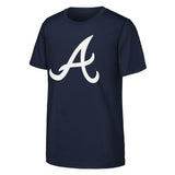 Braves Kids Shirt Primary Logo Cotton