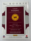 Washington Football Team Chase Young 2020 National Treasures No.RDM-CY #03/50 Relic Rookie Single Card