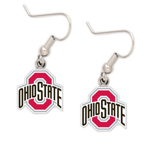 Ohio St Earrings Dangle Logo