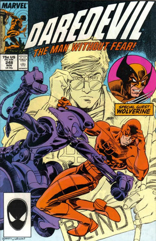 Daredevil Issue #248 November 1987 Comic Book
