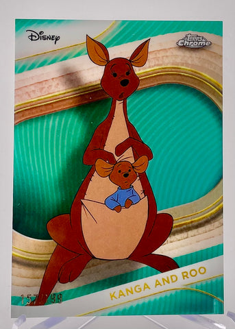 Winnie the Pooh - Kanga and Roo 2025 Topps Chrome Disney No.146 #157/199 Single Card