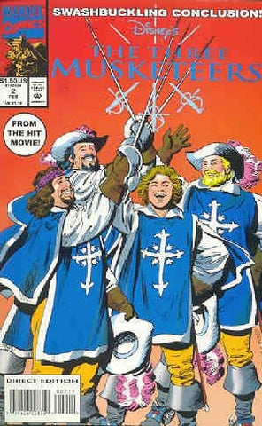 Disney's The Three Musketeers Issue #10 February 1994 Comic Book