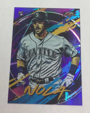 Mariners Austin Nola 2020 Topps Fire #80/99 Rookie Single Card