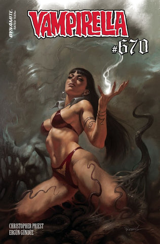 Vampirella Issue #670 July 2024 Cover A Comic Book