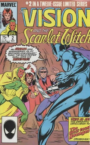 Vision and the Scarlet Witch Issue #1 November 1985 Comic Book
