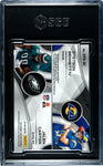 Eagles/Rams Jalen Carter/Stetson Bennett 2023 Panini Spectra No.DPA-BC #43/50 SGC Graded 9.5 Autographed Relic Rookie Single Card