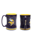 Vikings 14oz Coffee Mug Relief