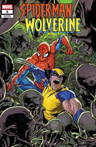 Spider-Man & Wolverine Issue #6 October 2025 Variant Cover Gomez Comic Book