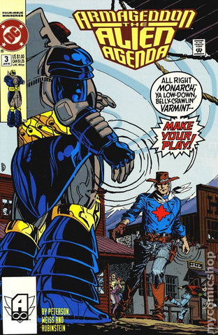 Armageddon: The Alien Agenda Issue #3 January 1992 Comic Book