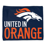 Broncos Rally Towel Spectra 15"x18" Slogan