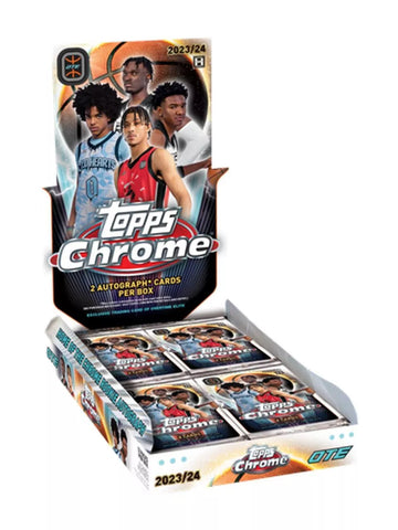 2023-24 Topps Chrome Overtime Elite OTE Basketball Hobby Box
