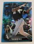 White Sox Courtney Hawkins Bowman Chrome #02 Blue Refractor Single Card