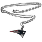 Patriots Chain Necklace w/ Large Charm Logo