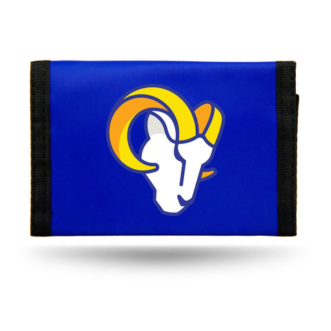 Rams Color Nylon Wallet Trifold Logo