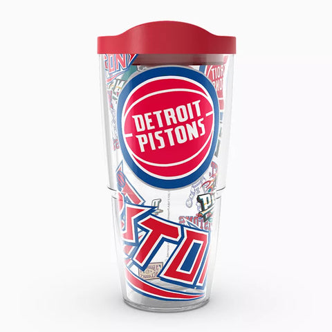 Pistons 24oz All Over Tervis w/ Lid