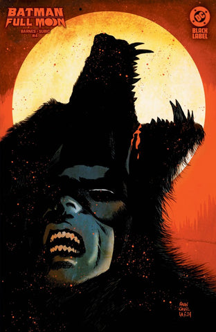 Batman: Full Moon Issue #4 March 2025 Variant Cover B Comic Book