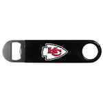 Chiefs Long Neck Bottle Opener Black