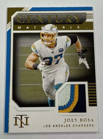 Chargers Joey Bosa 2020 National Treasures No.CM-JBO #23/49 Relic Single Card