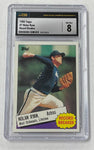 Astros Nolan Ryan 1985 Topps No.7 CSG 8 Graded Single Card