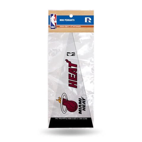 Heat 8-Pack Mini Pennant Set 4x9