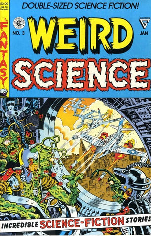 Weird Science Issue #3 January 1991 Comic Book