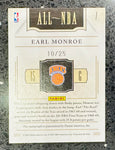 Knicks Earl Monroe 2011 Panini National Treasures No.7 #10/25 Autographed Single Card