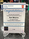 Knicks Earl Monroe 2007-08 Topps Trademark Moves No.TI-EM #03/10 Autographed Single Card