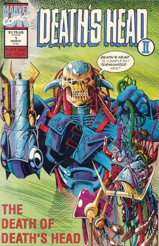 Death's Head II Issue #1 March 1992 Comic Book