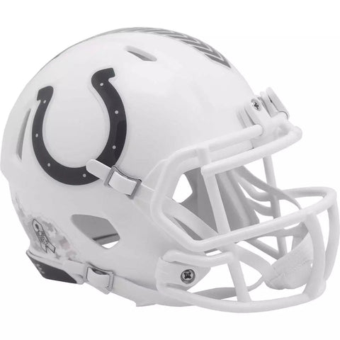 Colts Mini Helmet Speed Salute to Service 2024