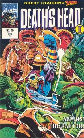 Deaths Head II Issue #3 February 1993 Comic Book