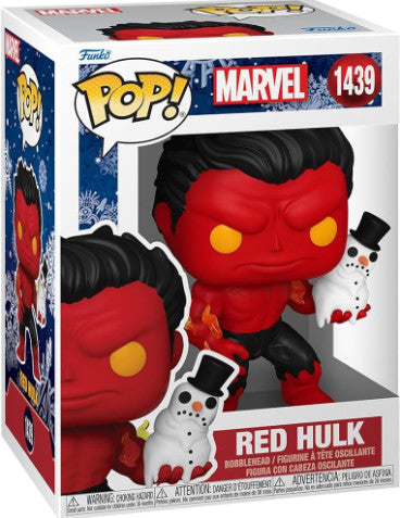 Funko Pop Vinyl - Marvel Holiday Series 4 - Red Hulk 1439