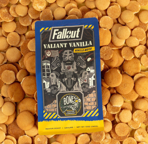 Bones Coffee Company - Fallout Valiant Vanilla - 12oz Ground Coffee