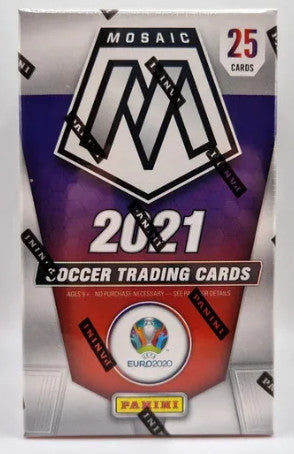 2020-21 Panini Mosaic UEFA Euro Soccer Cereal Box