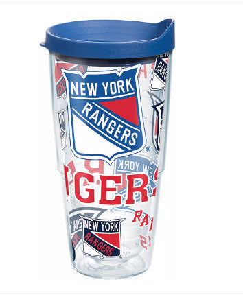 Rangers 24oz All Over Tervis w/ Lid NHL